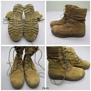 Hot‎ Weather Combat Boots Men 6.5W Brown Coyote Military Army Border Patrol USA
